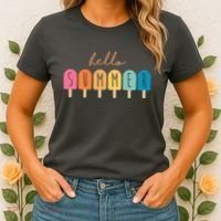 Hello Summer Ice Cream Women's T-Shirt thumb 2