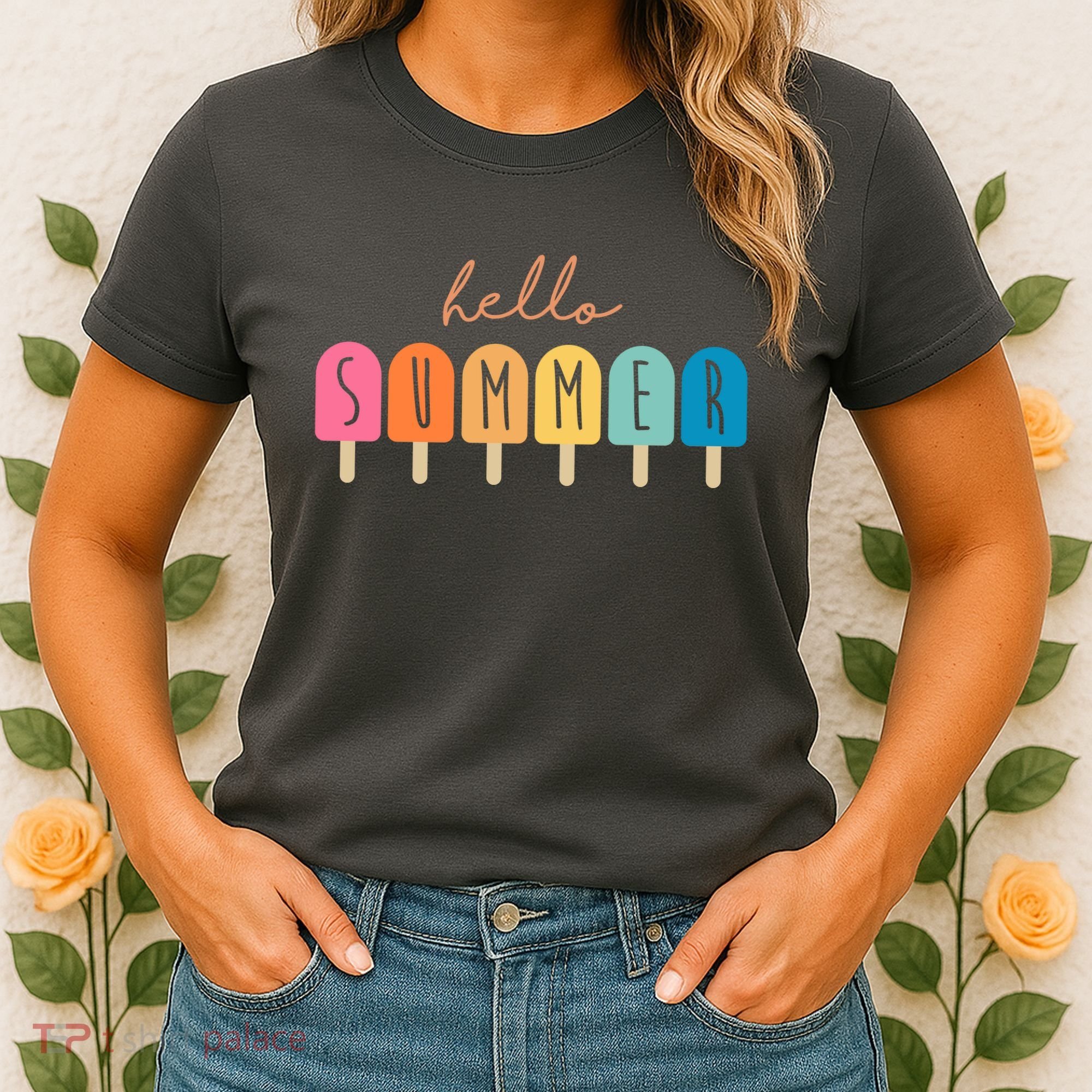 Hello Summer Ice Cream Women's T-Shirt