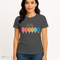 Hello Summer Ice Cream Women's T-Shirt thumb 4