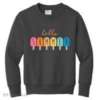 Hello Summer Ice Cream Kids Sweatshirt thumb 0