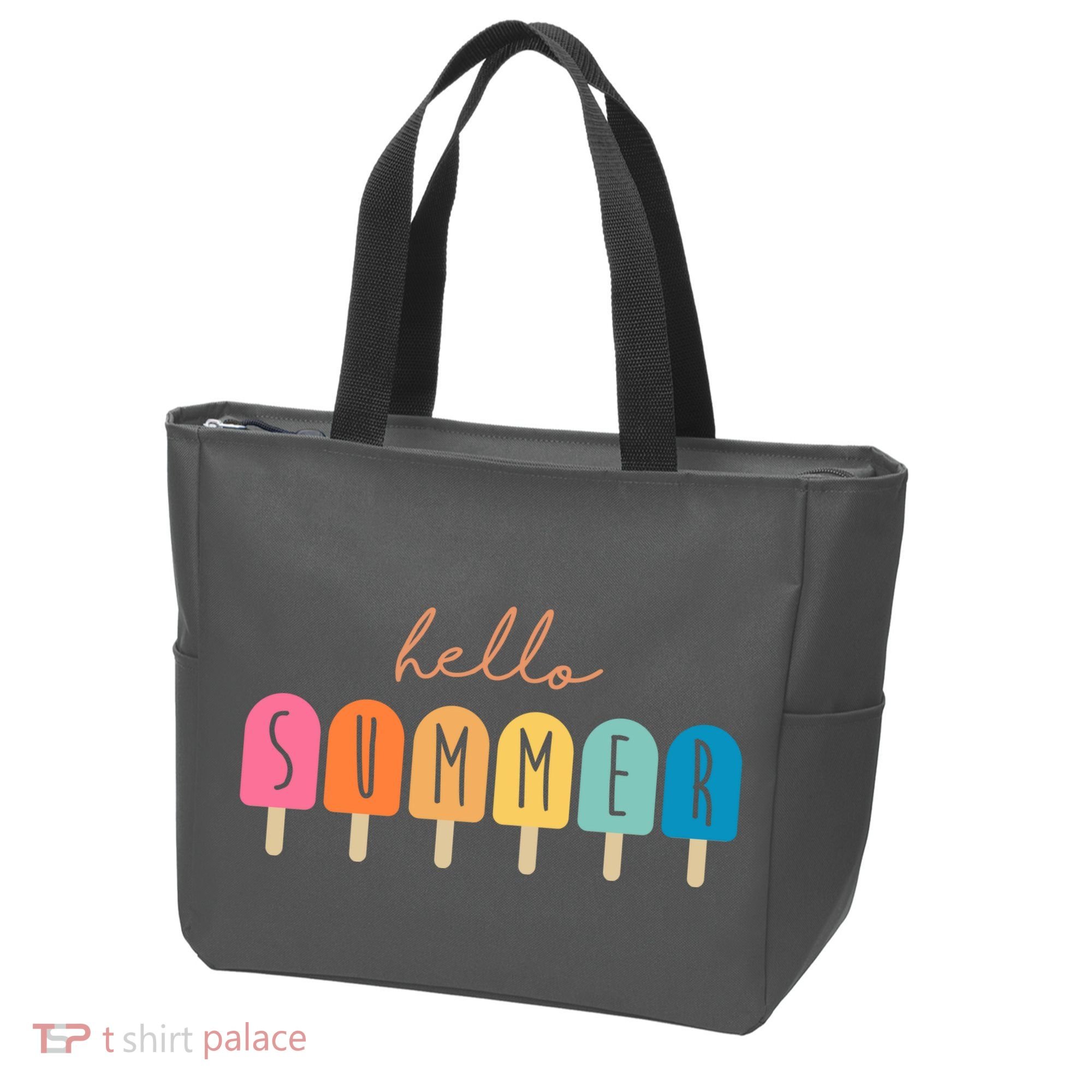 Hello Summer Ice Cream Tote Bag