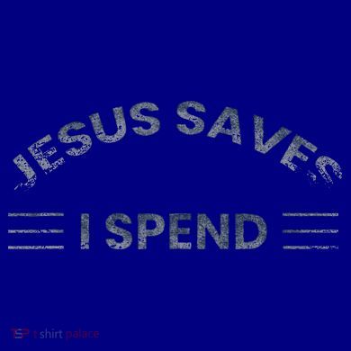 Hilarious & Sarcastic Jesus Saves I Spend Port Authority Basic Backpack