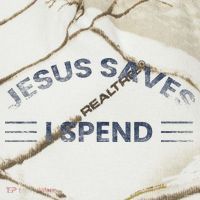 Hilarious & Sarcastic Jesus Saves I Spend Kati Licensed 12" Camo Cuffed Beanie thumb 2