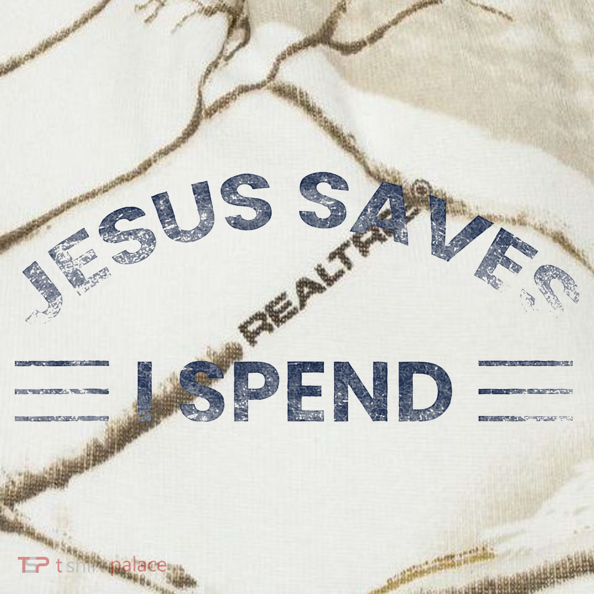 Hilarious & Sarcastic Jesus Saves I Spend Kati Licensed 12" Camo Cuffed Beanie