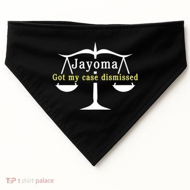 Hard Shirts Jayoma Got My Case Dismissed USA-Made Doggie Bandana