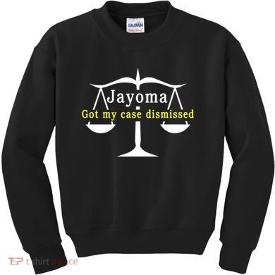 Hard Shirts Jayoma Got My Case Dismissed Kids Sweatshirt