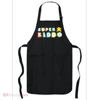Humor Super Kiddo Gaming Meme Funny Gift For Kiddo Apron thumb 0