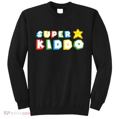 Humor Super Kiddo Gaming Meme Funny Gift For Kiddo Sweatshirt