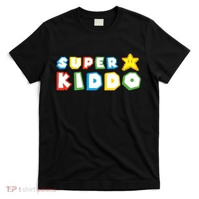 Humor Super Kiddo Gaming Meme Funny Gift For Kiddo T-Shirt