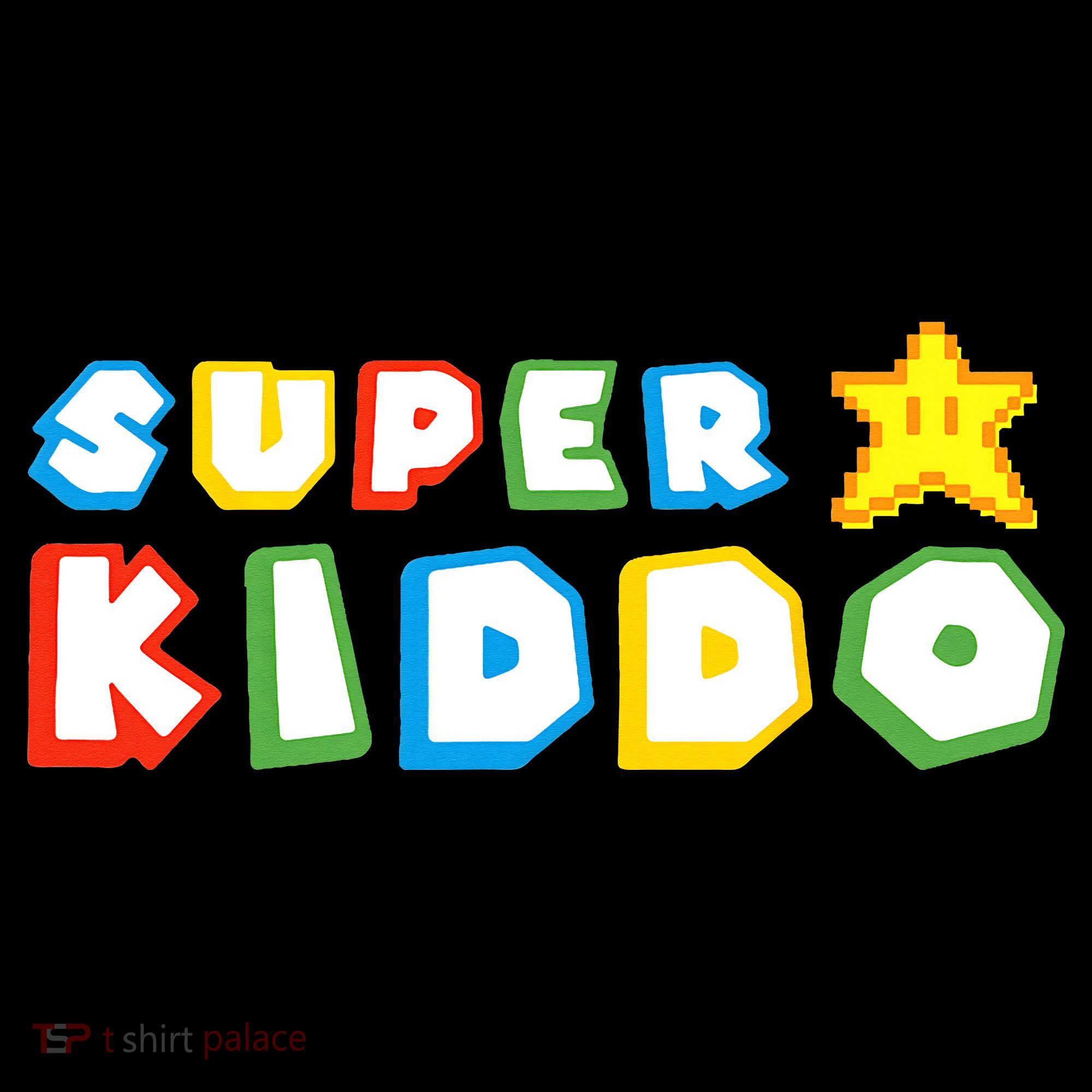 Humor Super Kiddo Gaming Meme Funny Gift For Kiddo T-Shirt