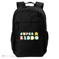 Humor Super Kiddo Gaming Meme Funny Gift For Kiddo Backpack thumb 0