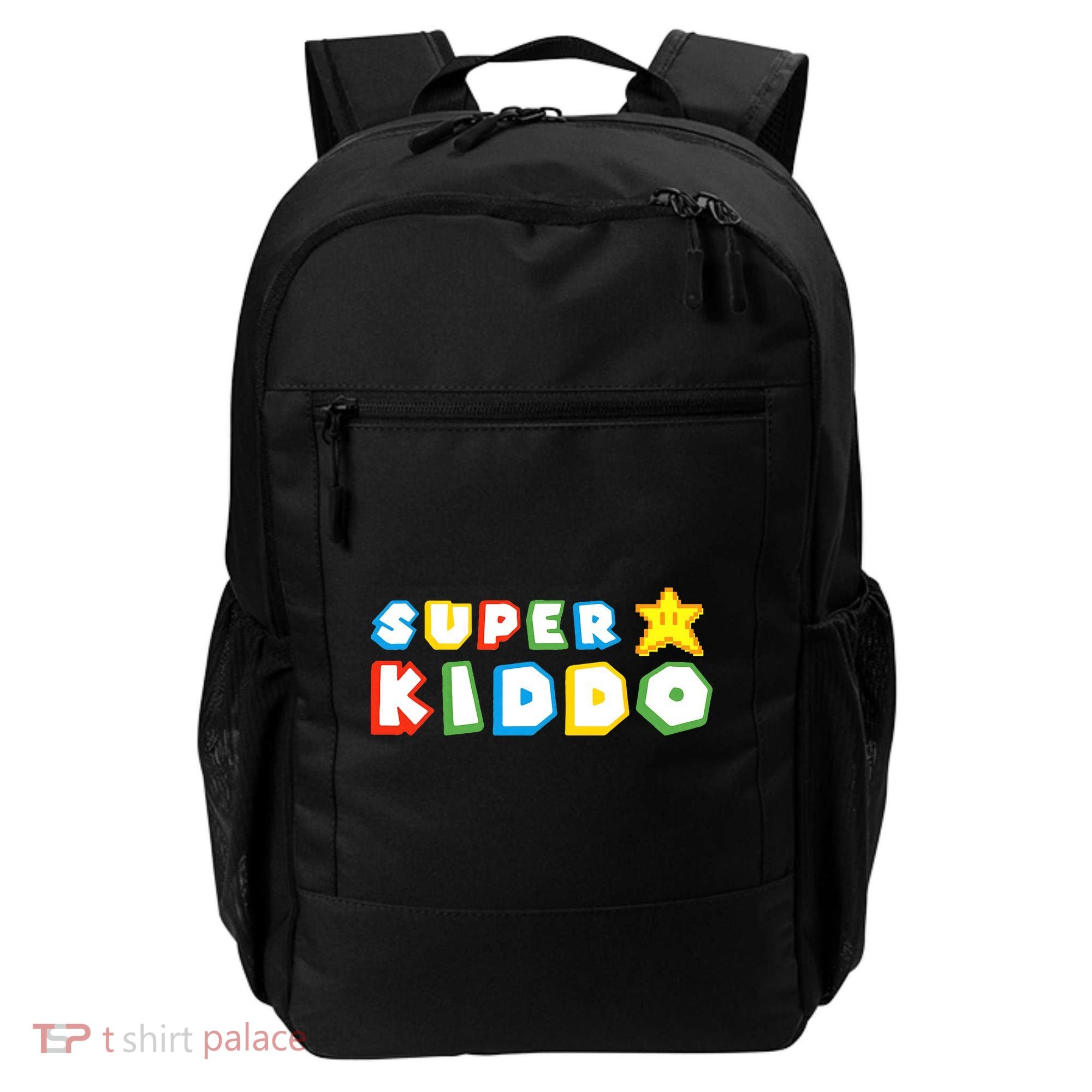 Humor Super Kiddo Gaming Meme Funny Gift For Kiddo Backpack
