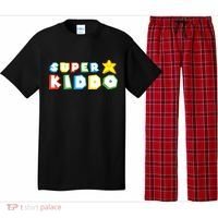 Humor Super Kiddo Gaming Meme Funny Gift For Kiddo Pajama Set thumb 0