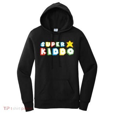 Humor Super Kiddo Gaming Meme Funny Gift For Kiddo Women's Hoodie