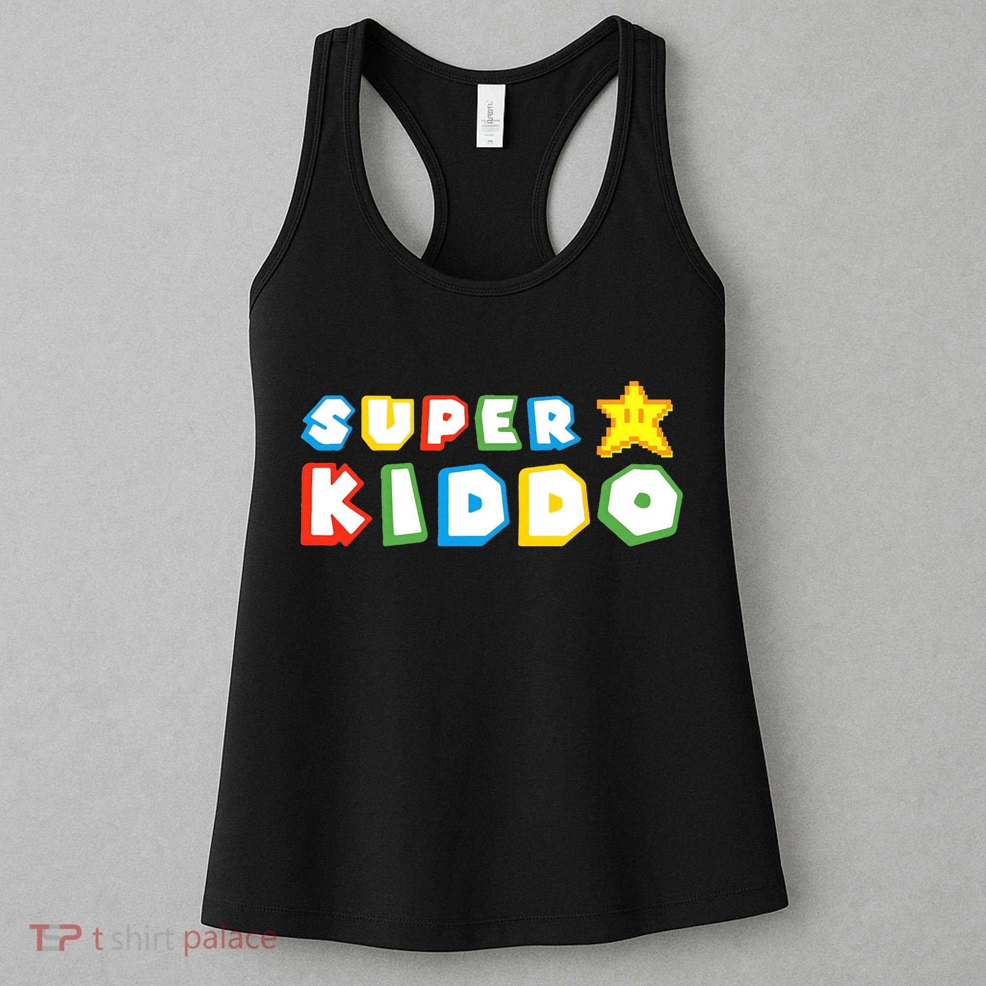 Humor Super Kiddo Gaming Meme Funny Gift For Kiddo Women's Tank Top