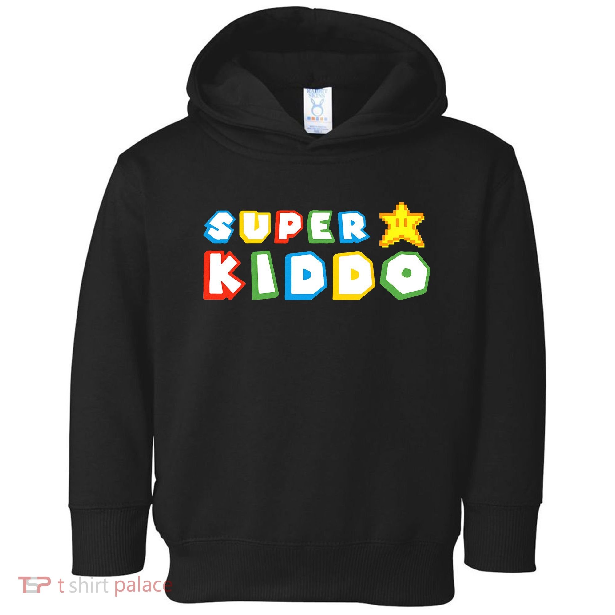 Humor Super Kiddo Gaming Meme Funny Gift For Kiddo Toddler Hoodie
