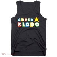 Humor Super Kiddo Gaming Meme Funny Gift For Kiddo Tank Top thumb 0