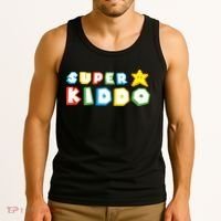Humor Super Kiddo Gaming Meme Funny Gift For Kiddo Tank Top thumb 3