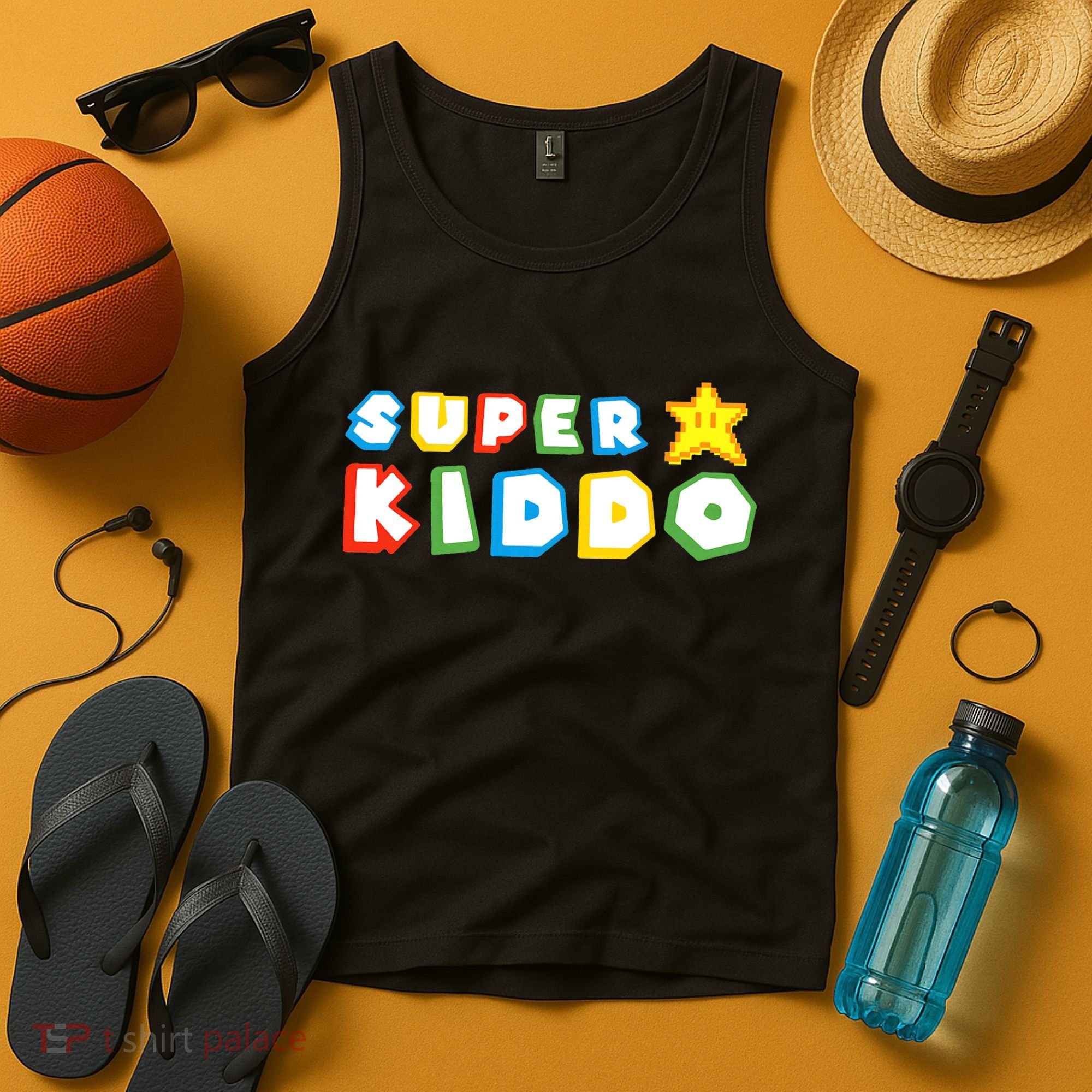 Humor Super Kiddo Gaming Meme Funny Gift For Kiddo Tank Top
