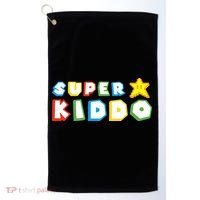 Humor Super Kiddo Gaming Meme Funny Gift For Kiddo Golf Towel thumb 0