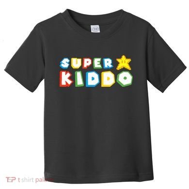Humor Super Kiddo Gaming Meme Funny Gift For Kiddo Toddler T-Shirt