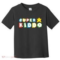 Humor Super Kiddo Gaming Meme Funny Gift For Kiddo Toddler T-Shirt thumb 0