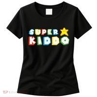 Humor Super Kiddo Gaming Meme Funny Gift For Kiddo Women's T-Shirt thumb 0