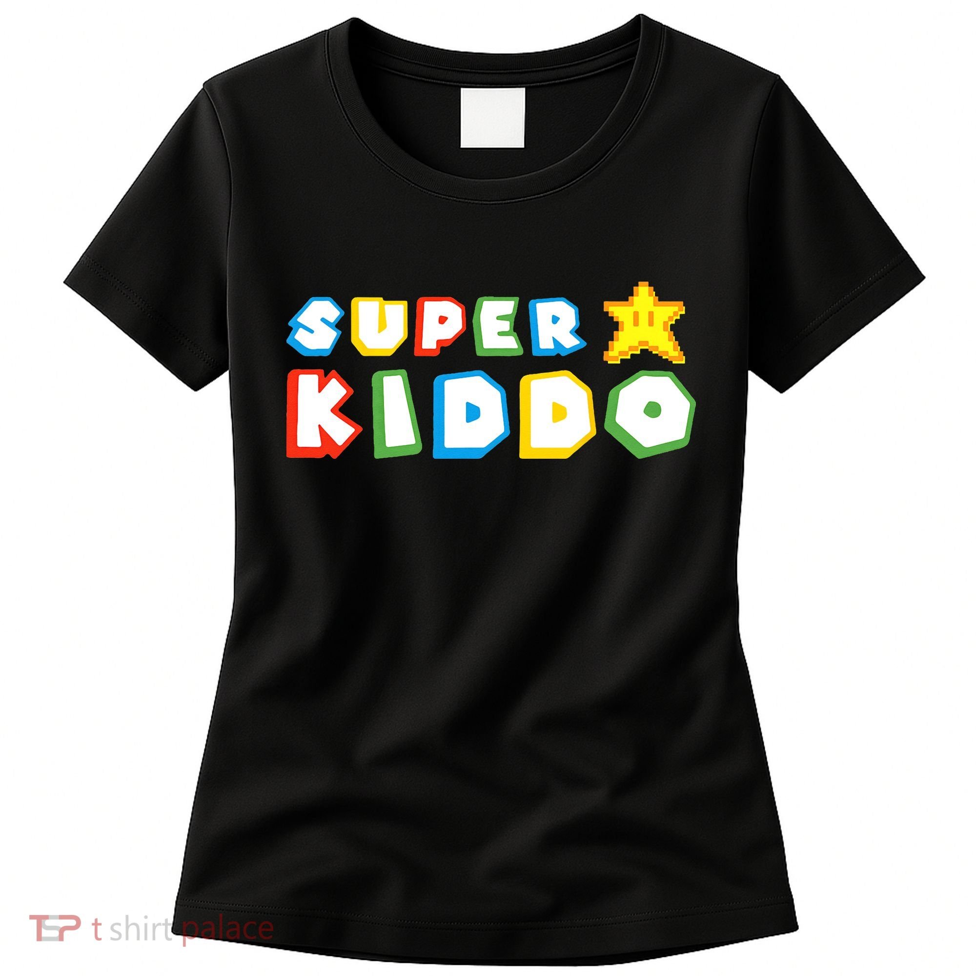Humor Super Kiddo Gaming Meme Funny Gift For Kiddo Women's T-Shirt