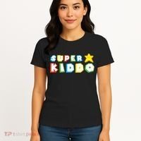Humor Super Kiddo Gaming Meme Funny Gift For Kiddo Women's T-Shirt thumb 4
