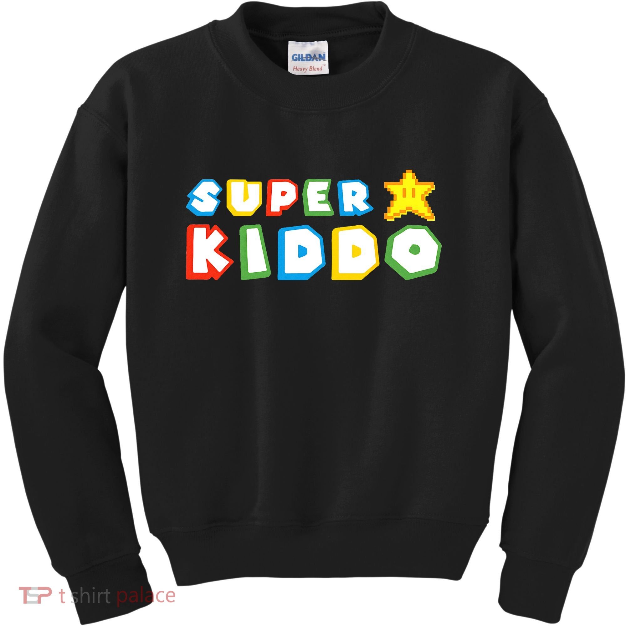 Humor Super Kiddo Gaming Meme Funny Gift For Kiddo Kids Sweatshirt