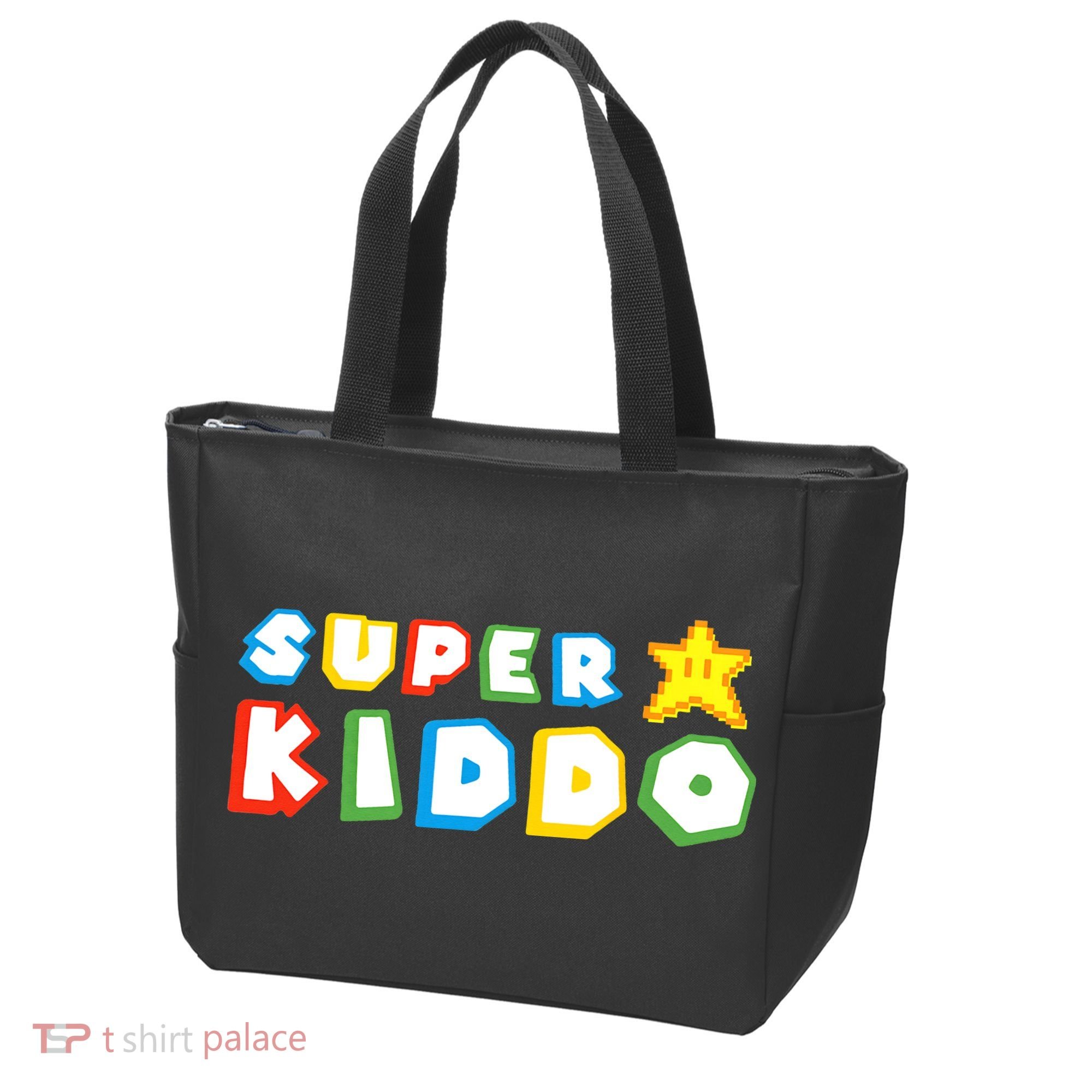 Humor Super Kiddo Gaming Meme Funny Gift For Kiddo Tote Bag