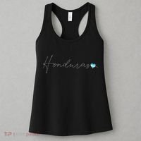 Honduras Simple Love Honduran Flag Heart On Honduras Women's Tank Top thumb 3