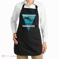 Hammerhead Shark LetS Get Hammered All Week Apron thumb 2