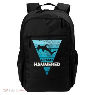 Hammerhead Shark LetS Get Hammered All Week Backpack