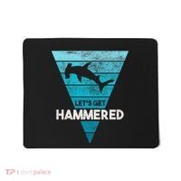 Hammerhead Shark LetS Get Hammered All Week Mousepad thumb 0