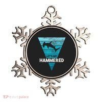 Hammerhead Shark LetS Get Hammered All Week Ornament thumb 0