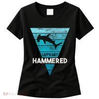 Hammerhead Shark LetS Get Hammered All Week Women's T-Shirt thumb 0