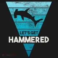 Hammerhead Shark LetS Get Hammered All Week Women's T-Shirt thumb 6