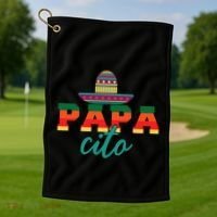 Hispanic Spanish Latin Father Latino Papa Cito Fathers Day Golf Towel thumb 1