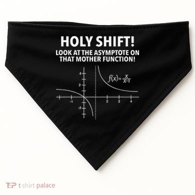 Holy Shift Look At The Asymptote On That Mother Function USA-Made Doggie Bandana
