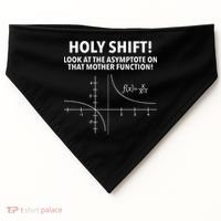 Holy Shift Look At The Asymptote On That Mother Function USA-Made Doggie Bandana thumb 0