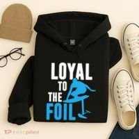 Hydrofoil Surfing Loyal To The Foil Board Hoodie thumb 4
