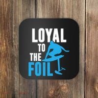 Hydrofoil Surfing Loyal To The Foil Board Coaster thumb 0