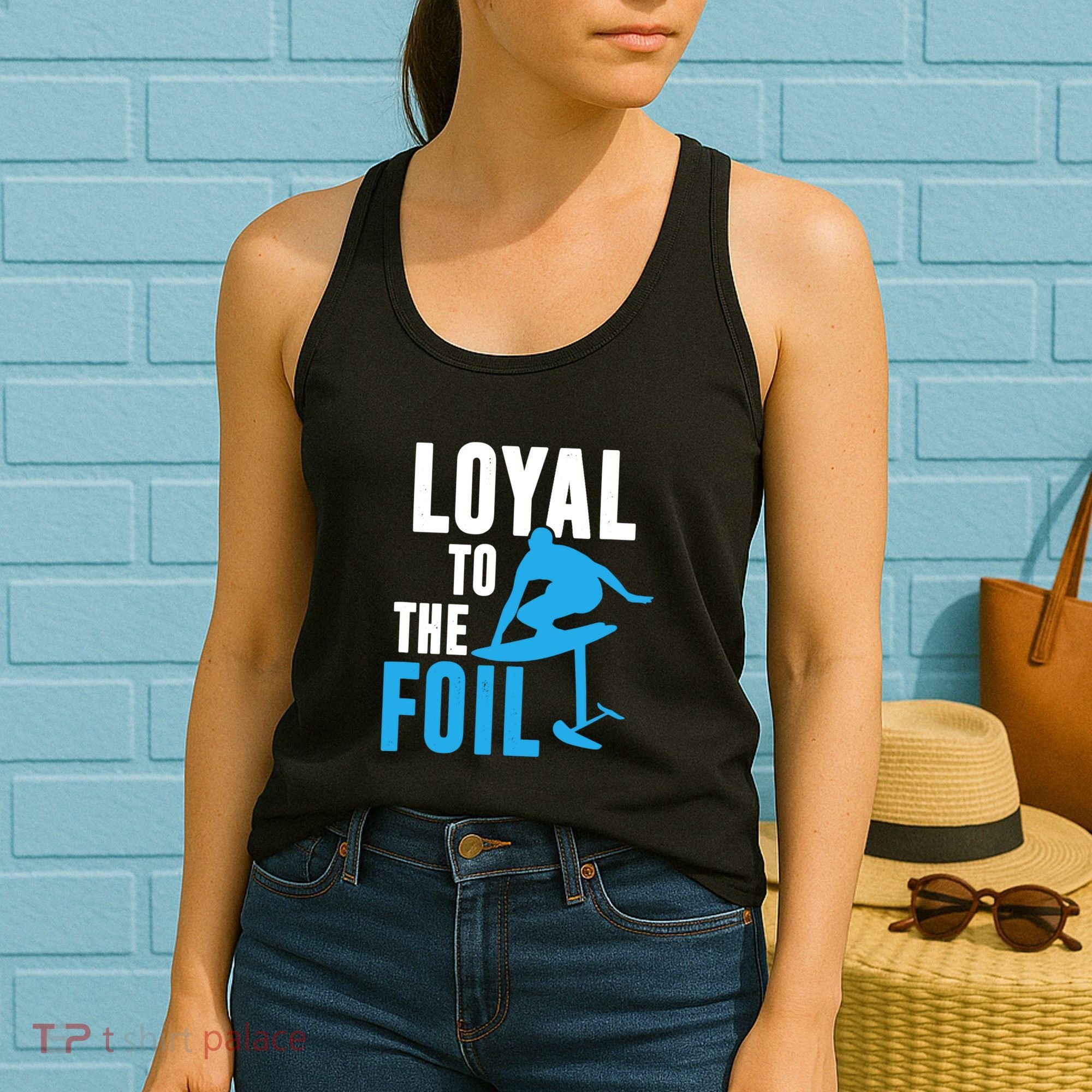 Hydrofoil Surfing Loyal To The Foil Board Women's Tank Top