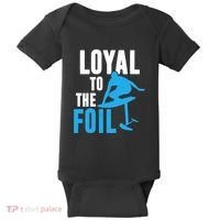 Hydrofoil Surfing Loyal To The Foil Board Baby Bodysuit thumb 0