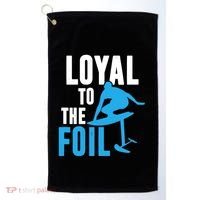 Hydrofoil Surfing Loyal To The Foil Board Golf Towel thumb 0