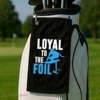Hydrofoil Surfing Loyal To The Foil Board Golf Towel thumb 2