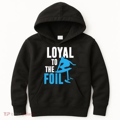 Hydrofoil Surfing Loyal To The Foil Board Kids Hoodie