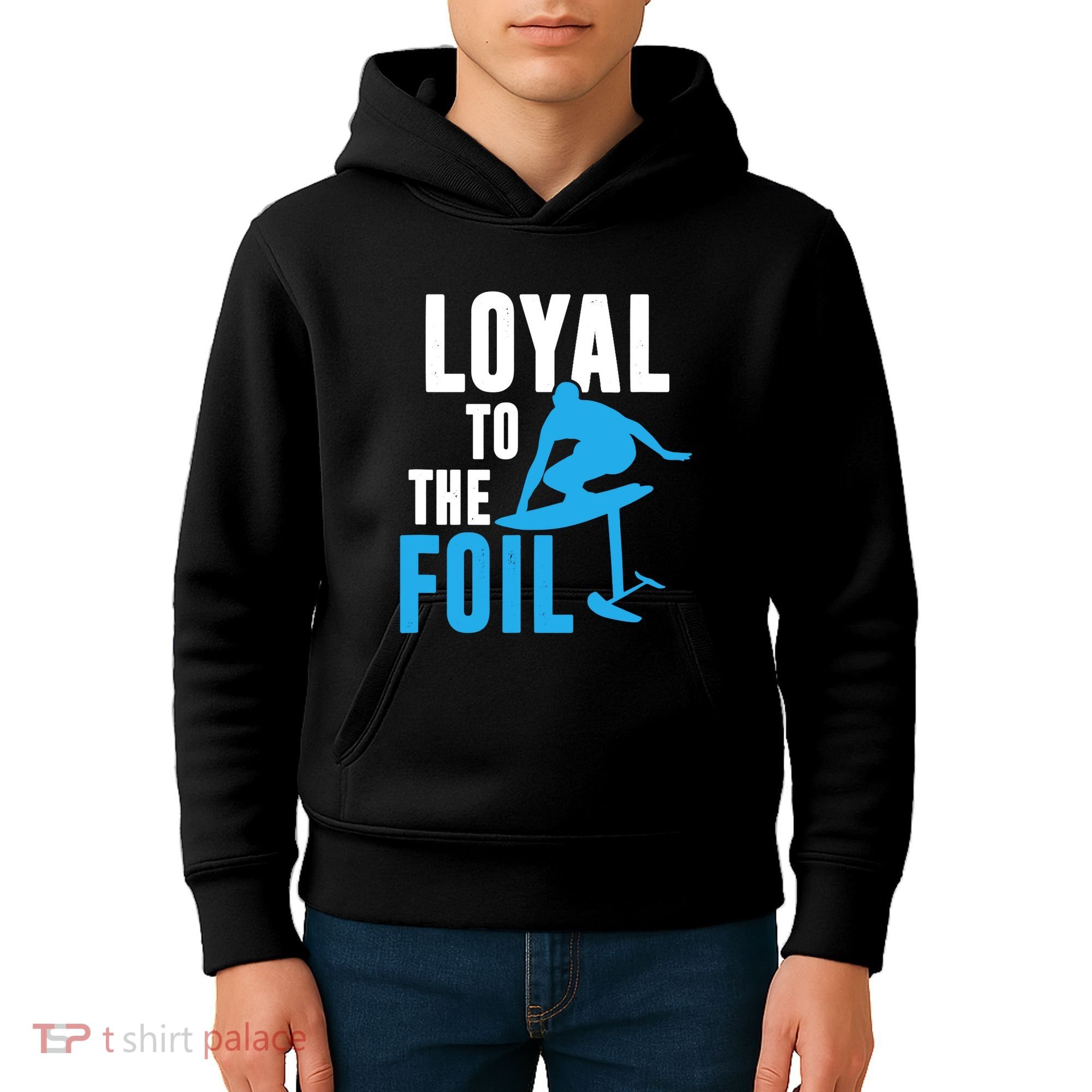 Hydrofoil Surfing Loyal To The Foil Board Kids Hoodie