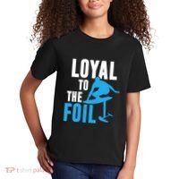 Hydrofoil Surfing Loyal To The Foil Board Kids T-Shirt thumb 2